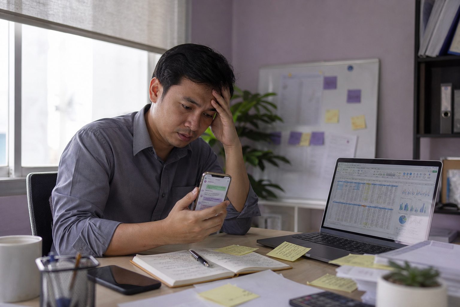 Bạn đang điều hành doanh nghiệp hay đang làm tổng đài cho chính mình?