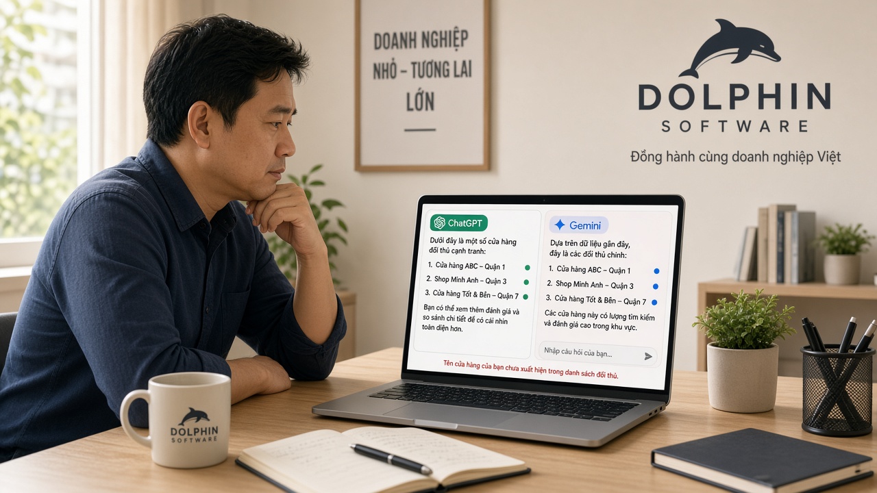 Bạn có được nhắc tới khi khách tìm trên ChatGPT, Gemini?